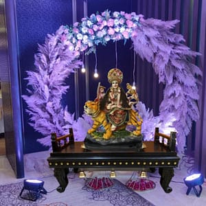 Mata Chowki Decor