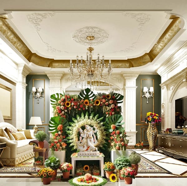 elevate with our stunning Janamastami decor